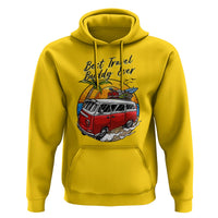 Best Travel Buddy Ever Hoodie Vintage Beach Van Summer Vacation - Wonder Print Shop