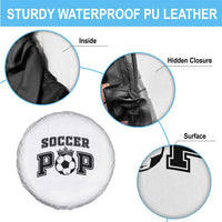 Soccer Pop Spare Tire Cover Football Family Matching Team Player Father's Day - Wonder Print Shop