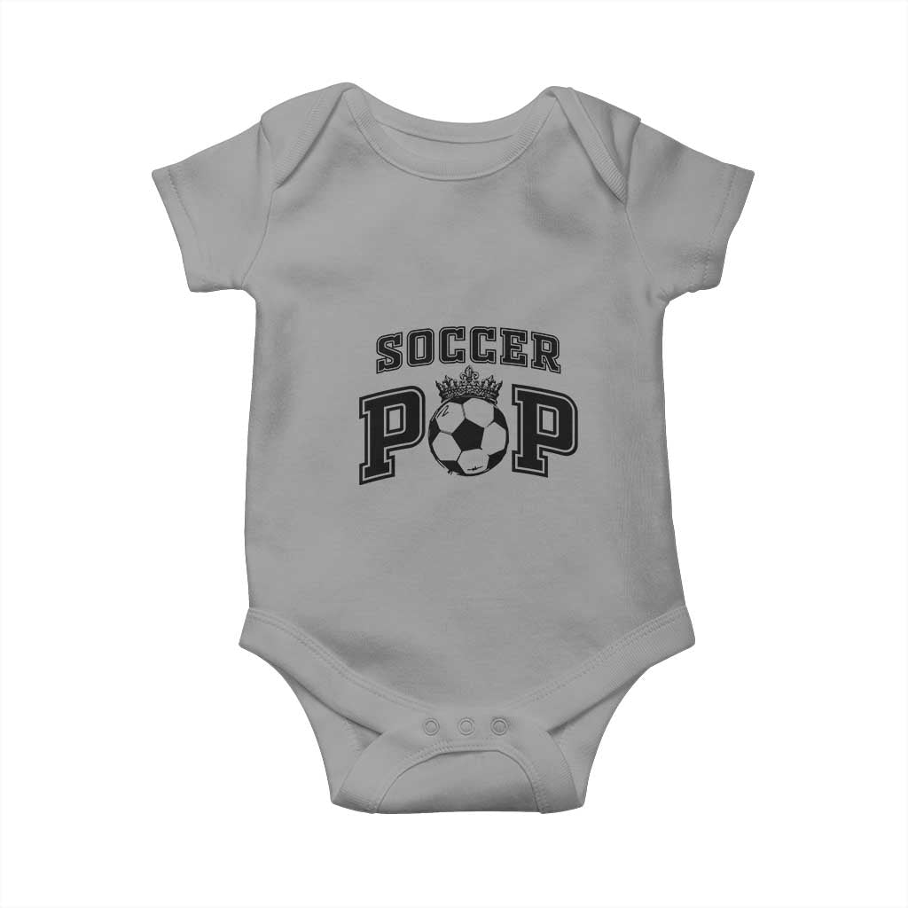 Soccer Pop Baby Onesie Football Family Matching Team Player Father's Day - Wonder Print Shop
