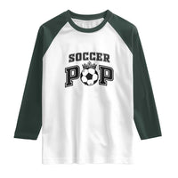 Soccer Pop Raglan Shirt Football Family Matching Team Player Father's Day - Wonder Print Shop