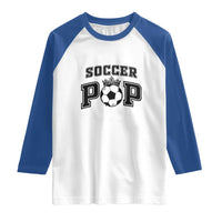 Soccer Pop Raglan Shirt Football Family Matching Team Player Father's Day - Wonder Print Shop