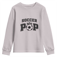 Soccer Pop Youth Sweatshirt Football Family Matching Team Player Father's Day - Wonder Print Shop