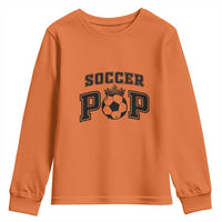 Soccer Pop Youth Sweatshirt Football Family Matching Team Player Father's Day - Wonder Print Shop