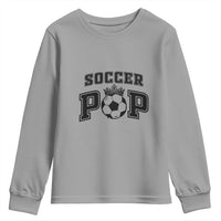 Soccer Pop Youth Sweatshirt Football Family Matching Team Player Father's Day - Wonder Print Shop