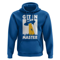 Funny Alien Cat Hoodie Get In Master Aliens Extraterrestrial - Wonder Print Shop