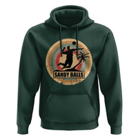 Beach Voleyball Hoodie Sandy Balls Team Player Voleyball Coach - Wonder Print Shop