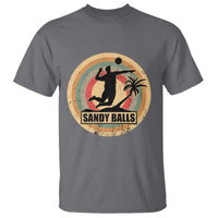 Beach Voleyball T Shirt Sandy Balls Team Player Voleyball Coach - Wonder Print Shop