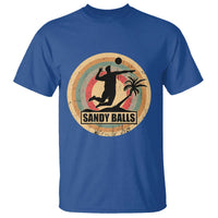 Beach Voleyball T Shirt Sandy Balls Team Player Voleyball Coach - Wonder Print Shop