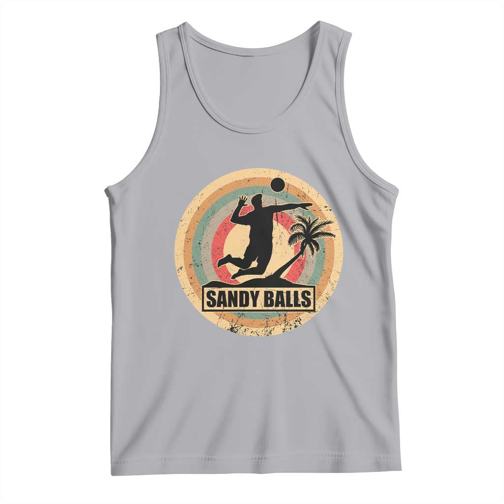 Beach Volleyball Tank Top Sandy Balls Team Player Volleyball Coach - Wonder Print Shop