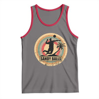 Beach Volleyball Tank Top Sandy Balls Team Player Volleyball Coach - Wonder Print Shop