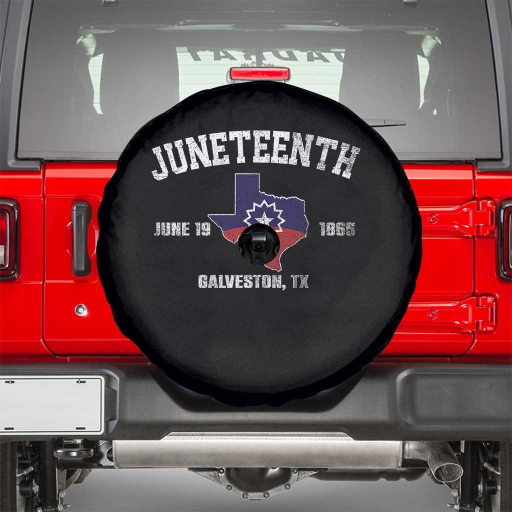Juneteenth Galveston Texas Spare Tire Cover Juneteenth Flag African American History
