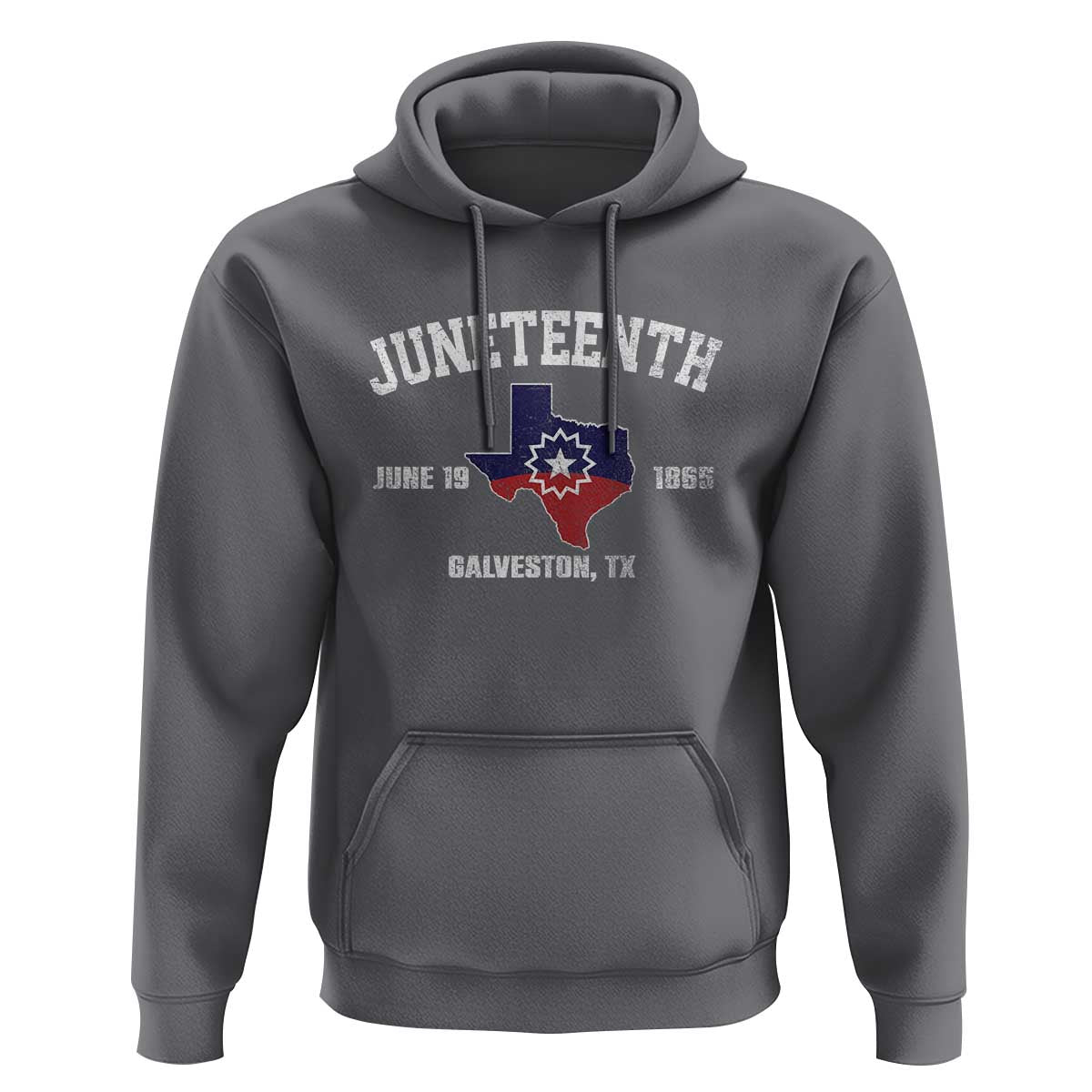 Juneteenth Galveston Texas Hoodie Juneteenth Flag African American History