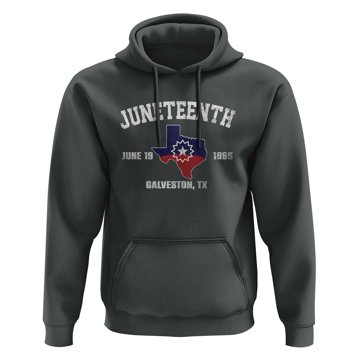 Juneteenth Galveston Texas Hoodie Juneteenth Flag African American History
