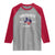 Juneteenth Galveston Texas Raglan Shirt Juneteenth Flag African American History