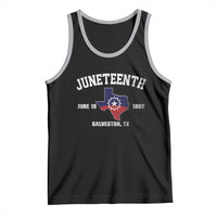 Juneteenth Galveston Texas Tank Top Juneteenth Flag African American History