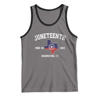 Juneteenth Galveston Texas Tank Top Juneteenth Flag African American History