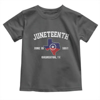 Juneteenth Galveston Texas Toddler T Shirt Juneteenth Flag African American History