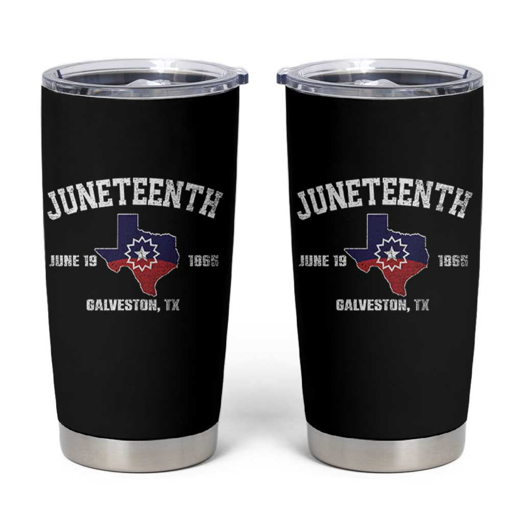 Juneteenth Galveston Texas Tumbler Cup Juneteenth Flag African American History