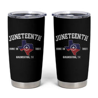 Juneteenth Galveston Texas Tumbler Cup Juneteenth Flag African American History