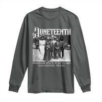 History Of Juneteenth Long Sleeve Shirt Freedom Since June 19 Galveston Texas