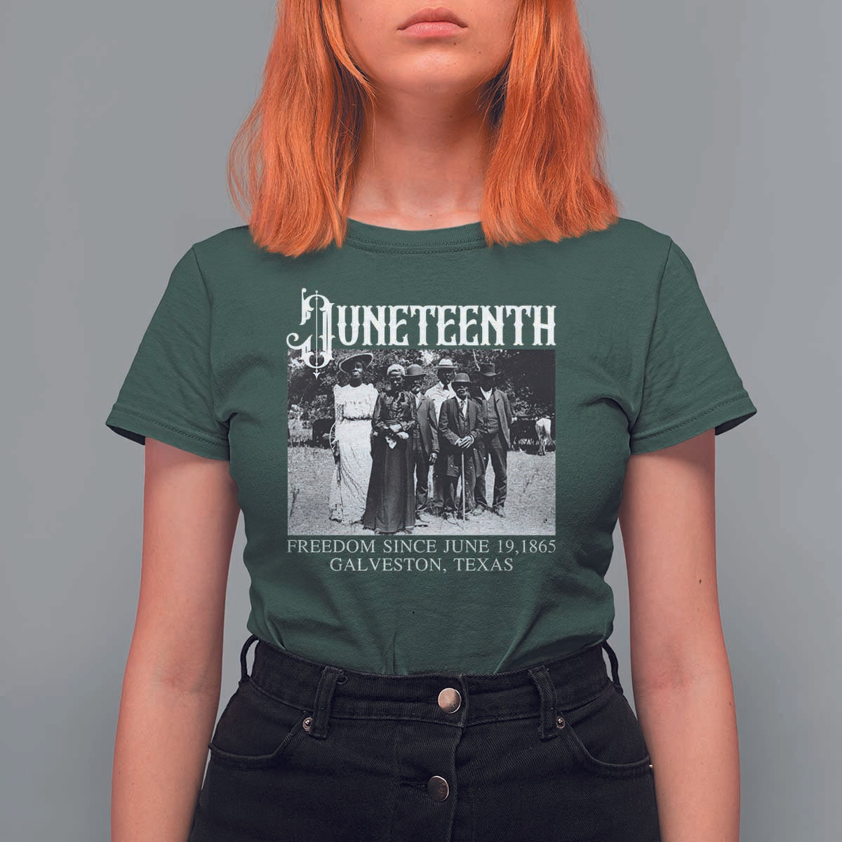History Of Juneteenth T Shirt For Women Freedom Since June 19 Galveston Texas