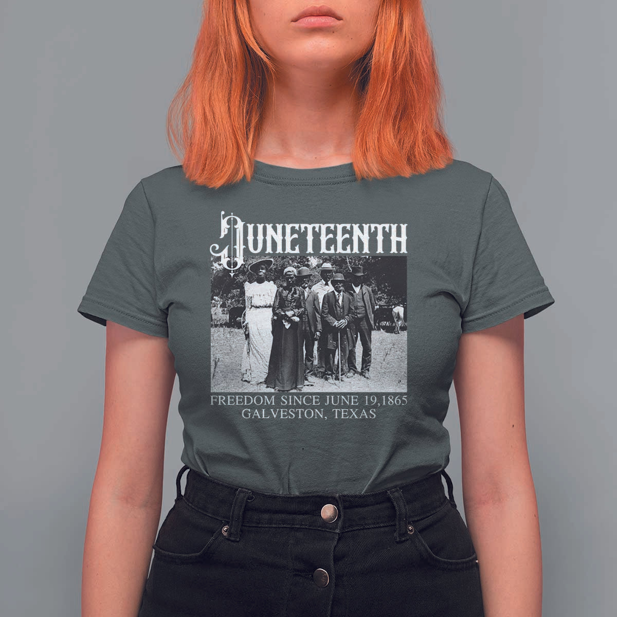 History Of Juneteenth T Shirt For Women Freedom Since June 19 Galveston Texas