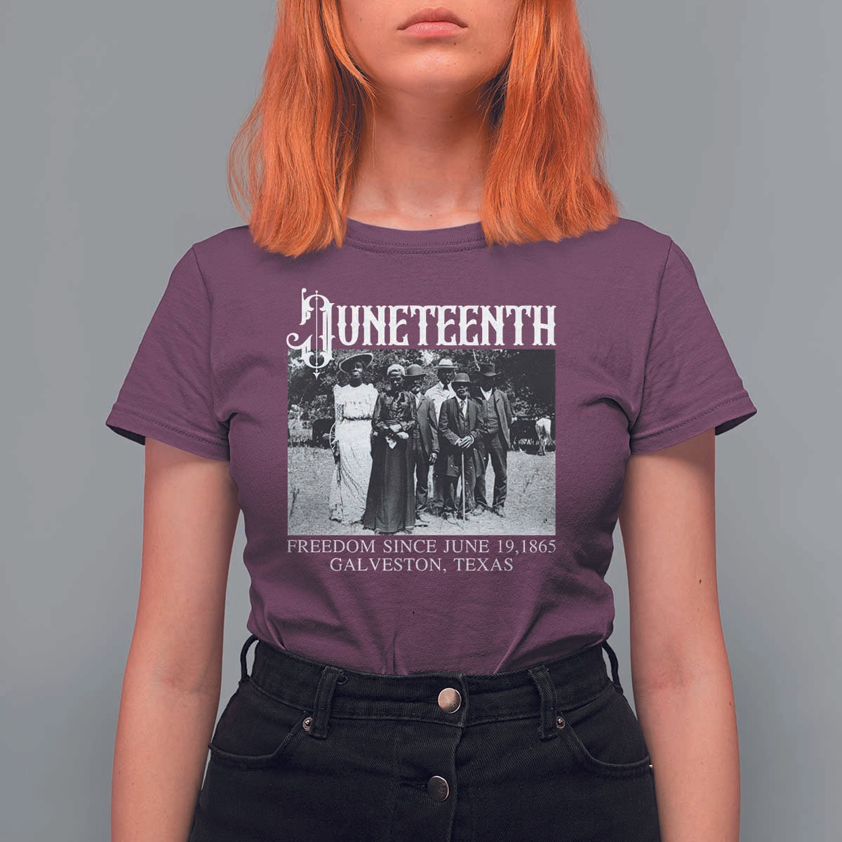 History Of Juneteenth T Shirt For Women Freedom Since June 19 Galveston Texas