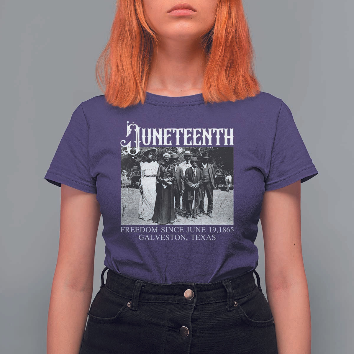 History Of Juneteenth T Shirt For Women Freedom Since June 19 Galveston Texas