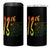 13th Amendment of U.S. Constitution 4 in 1 Can Cooler Tumbler Juneteenth Black History
