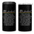 13th Amendment of U.S. Constitution 4 in 1 Can Cooler Tumbler Juneteenth 1865 Black History