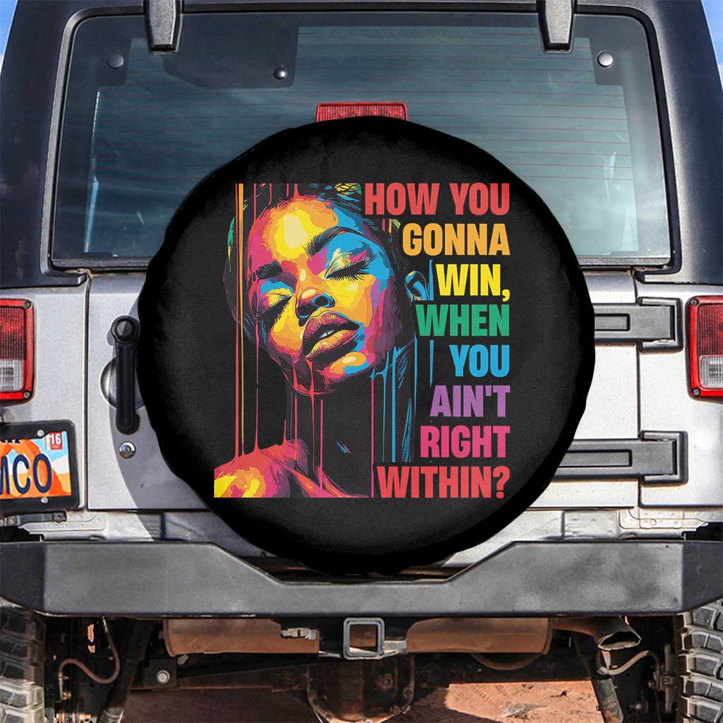 How You Gonna Win When You Aint Right Within Spare Tire Cover Black History