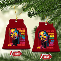 How You Gonna Win When You Aint Right Within Ceramic Ornament Black History
