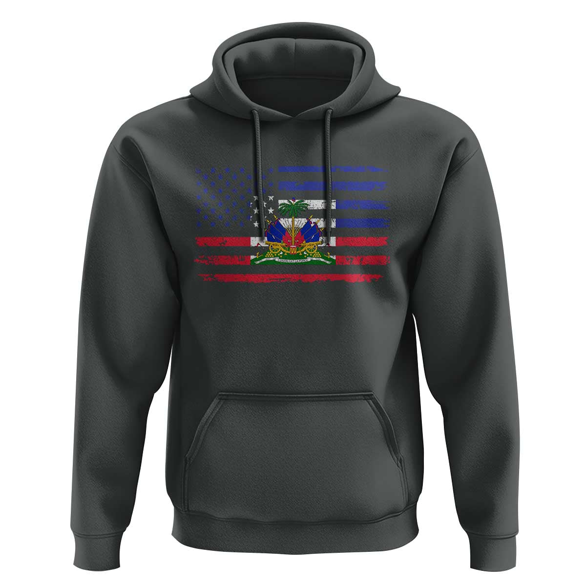 American Haitian Haiti USA Flag Hoodie