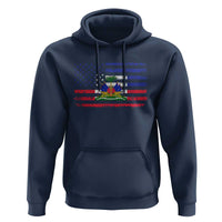 American Haitian Haiti USA Flag Hoodie