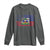 American Haitian Haiti USA Flag Long Sleeve Shirt