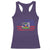 American Haitian Haiti USA Flag Racerback Tank Top