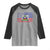 American Haitian Haiti USA Flag Raglan Shirt