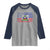 American Haitian Haiti USA Flag Raglan Shirt