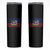 American Haitian Haiti USA Flag Skinny Tumbler