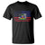 American Haitian Haiti USA Flag T Shirt