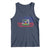American Haitian Haiti USA Flag Tank Top