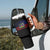 American Haitian Haiti USA Flag Tumbler With Handle