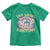 Funny Live Laugh Lobotomy Toddler T Shirt Dolphin Meme Silly Unhinged Joke