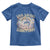 Funny Live Laugh Lobotomy Toddler T Shirt Dolphin Meme Silly Unhinged Joke