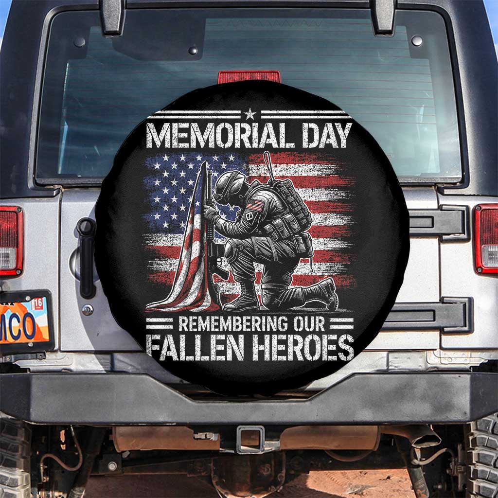 Memorial Day Spare Tire Cover Remembering Our Fallen Heroes Veteran Day American Flag