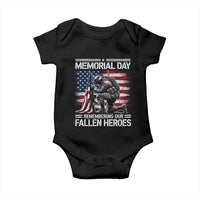 Memorial Day Baby Onesie Remembering Our Fallen Heroes Veteran Day American Flag