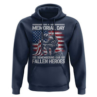 Memorial Day Hoodie Remembering Our Fallen Heroes Veteran Day American Flag