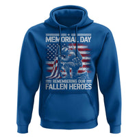 Memorial Day Hoodie Remembering Our Fallen Heroes Veteran Day American Flag