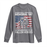 Memorial Day Long Sleeve Shirt Remembering Our Fallen Heroes Veteran Day American Flag