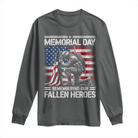 Memorial Day Long Sleeve Shirt Remembering Our Fallen Heroes Veteran Day American Flag
